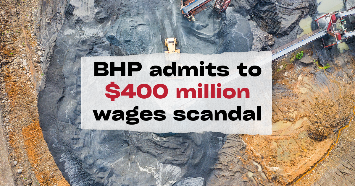 BHP scandal